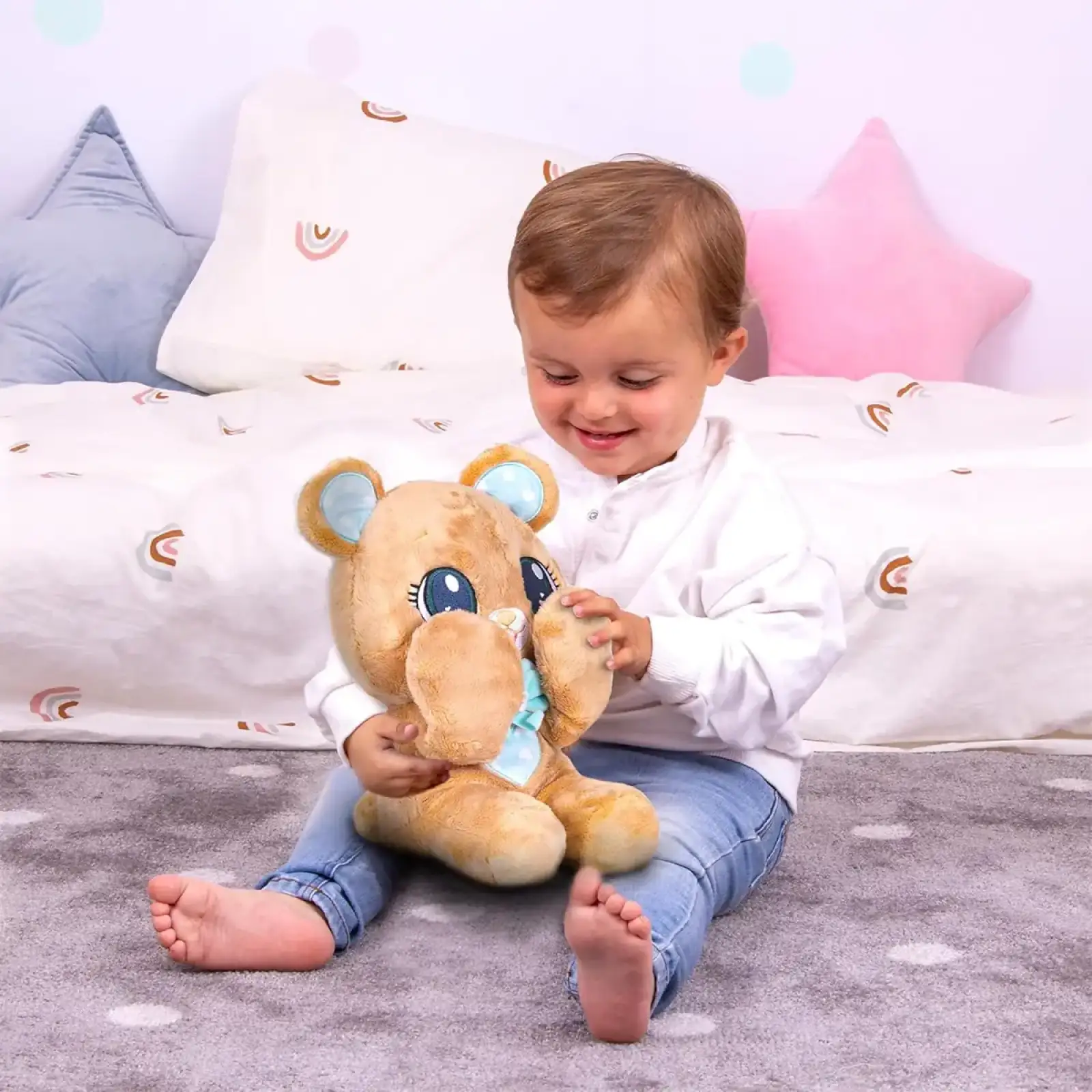 М’яка іграшка PEEKAPETS – КОРИЧНЕВИЙ ВЕДМЕДИК (907867)