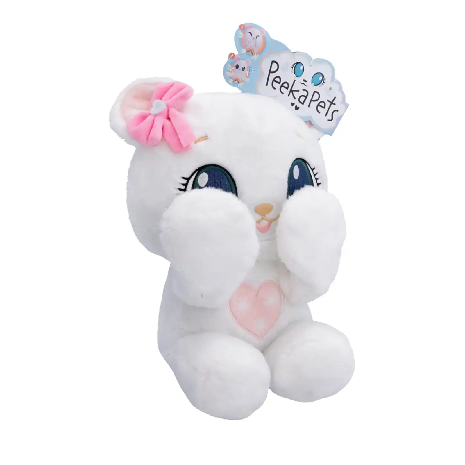 М’яка іграшка PEEKAPETS – БІЛИЙ ВЕДМЕДИК (907874)