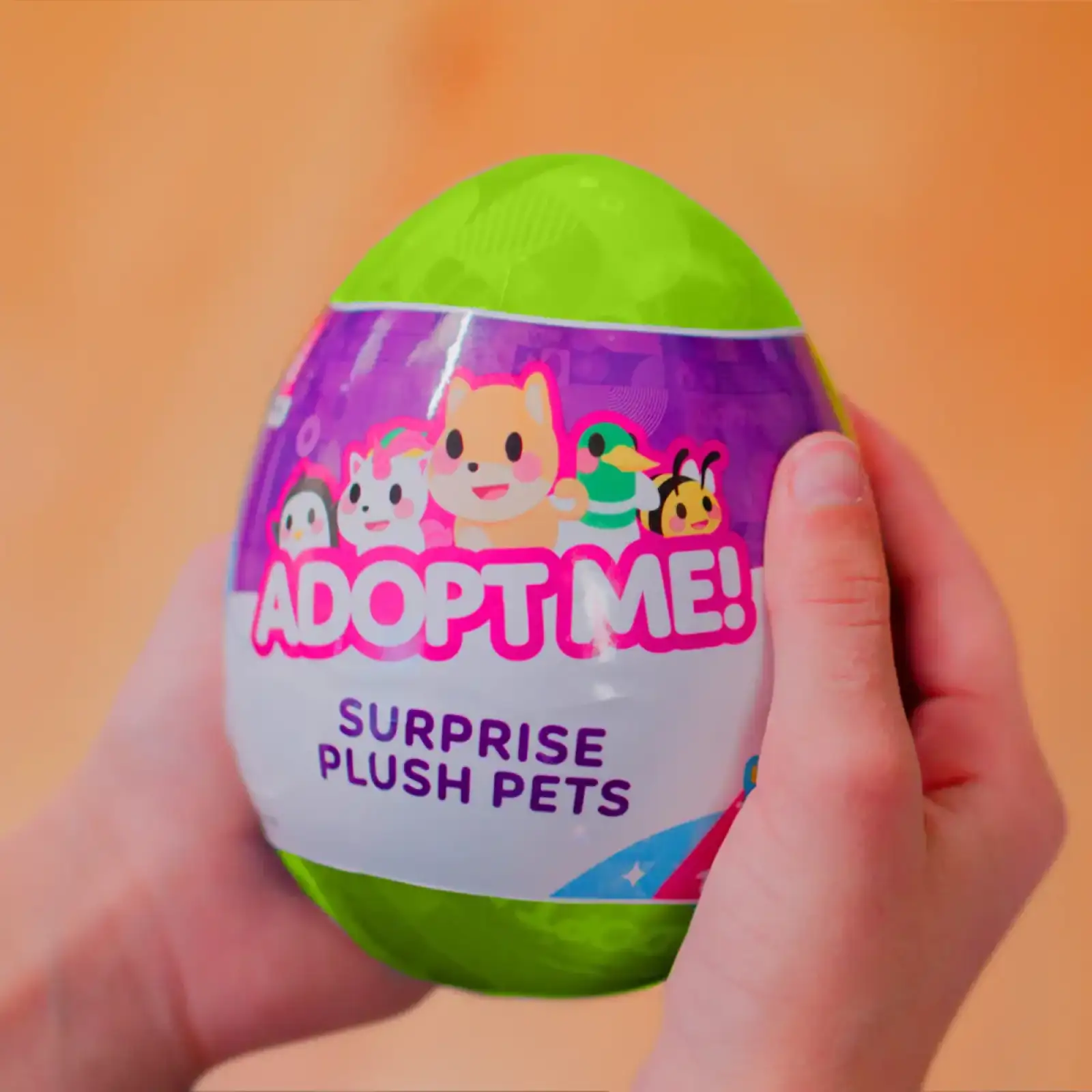 М’яка іграшка-сюрприз в яйці ADOPT ME! S2 - КУМЕДНІ ЗВІРЯТКА (12 видів, в асорт.) (AME0020)