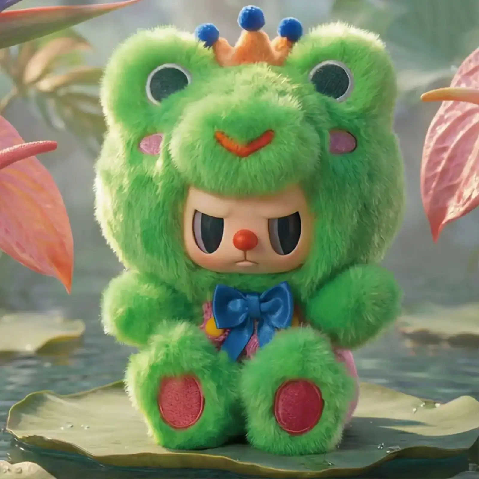 Колекційна м'яка іграшка з кільцем POP TOP Rebel Bear серії 