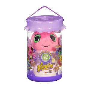 Интерактивная мягкая игрушка GLOWIES – РОЗОВЫЙ СВЕТЛЯЧОК (GW001)