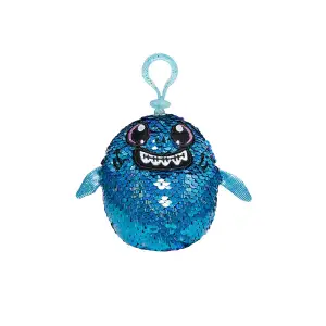 Мягкая игрушка с пайетками SHIMMEEZ S2 – АКУЛА ЗУБАСТИК (9 см, на клипсе) (SH01052SH)
