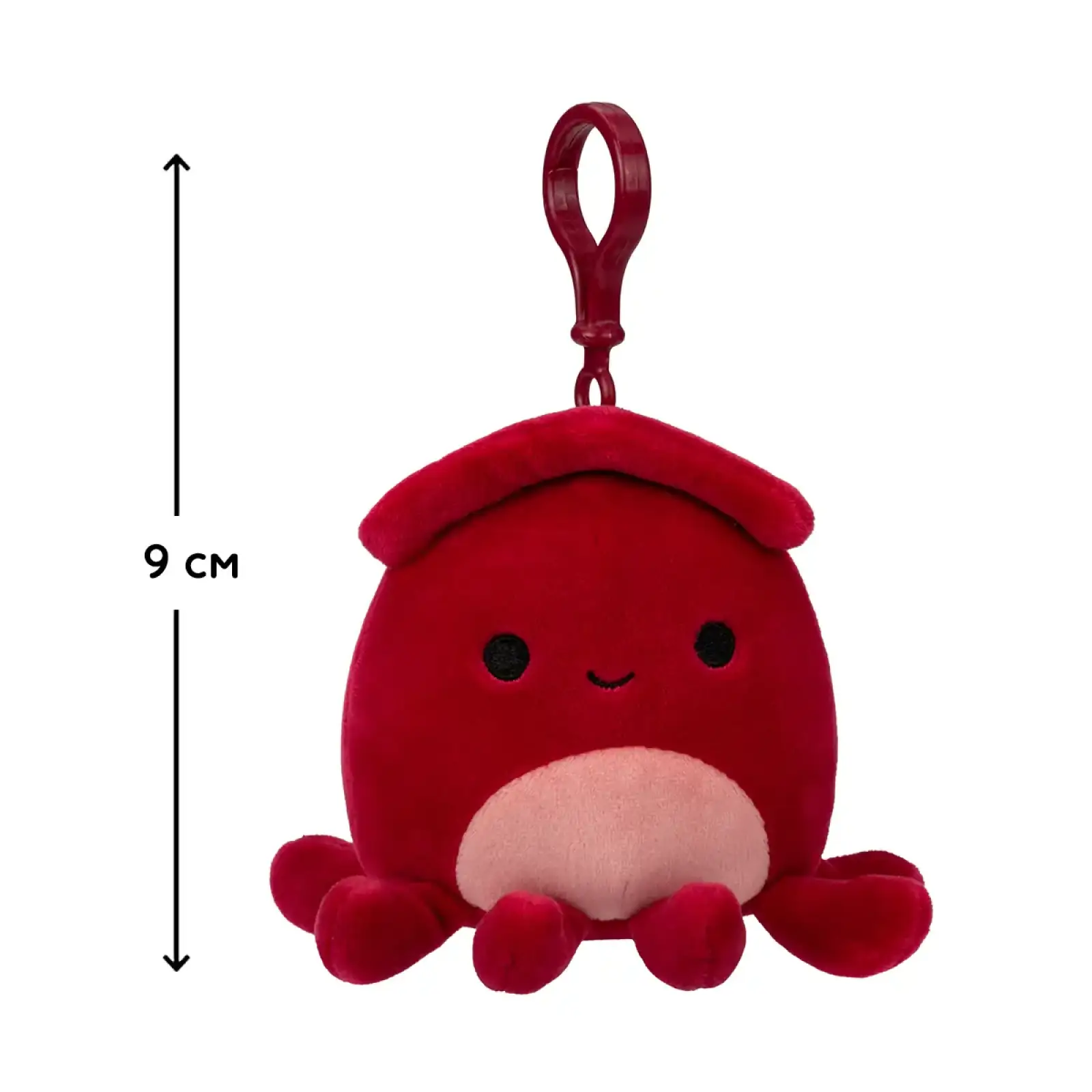 М'яка іграшка на кліпсі SQUISHMALLOWS – КАЛЬМАР АЛЬТМАН (9 cm) (SQCP00146)