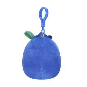 М'яка іграшка на кліпсі SQUISHMALLOWS – ЧОРНИЦЯ БЛУБІ (9 cm) (SQCP00147)