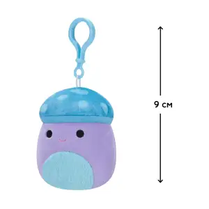 Мягкая игрушка на клипсе SQUISHMALLOWS – ГРИБ ПАЙЛ (9 cm) (SQCP00149)