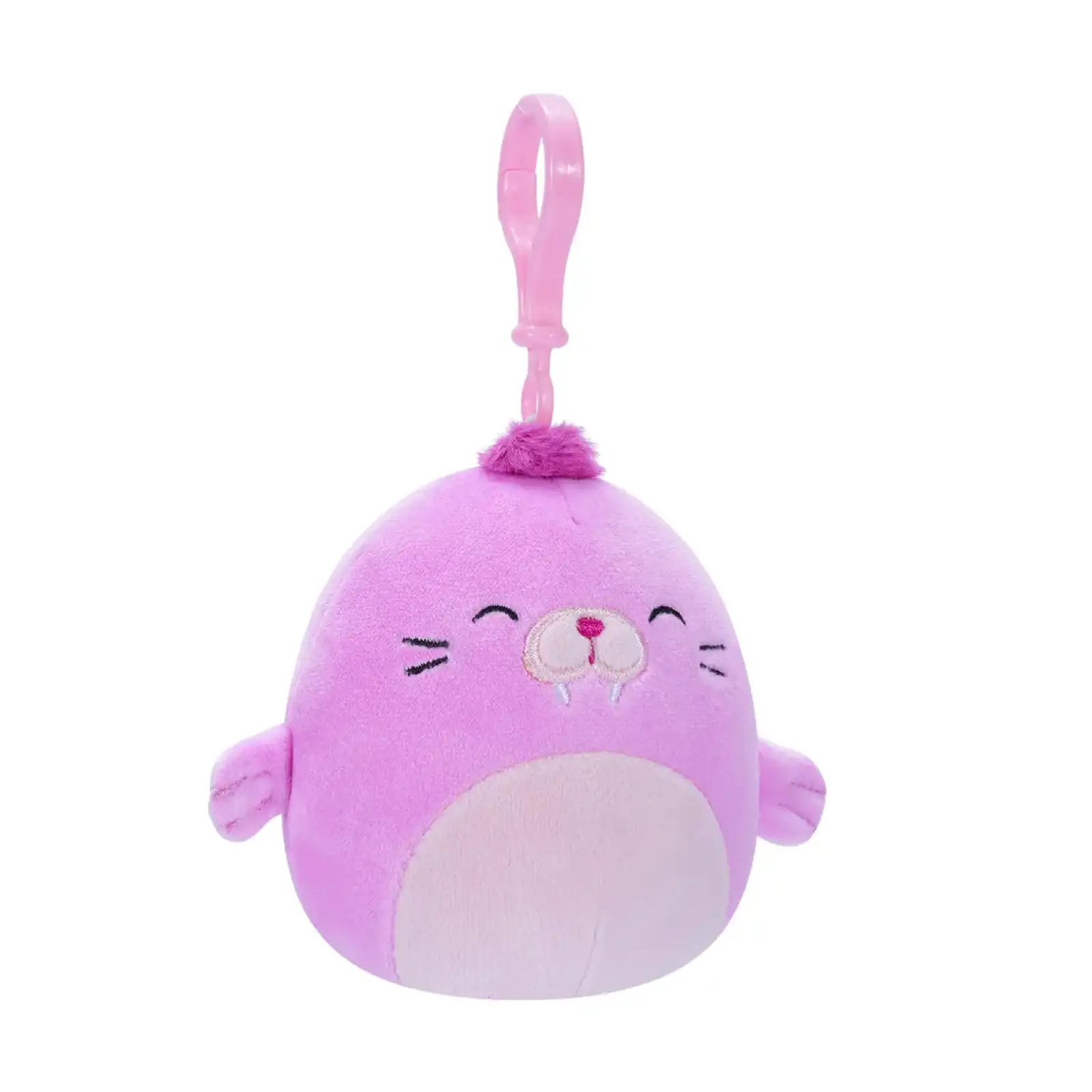 Мягкая игрушка на клипсе SQUISHMALLOWS – МОРЖ ПЭПЭ (9 cm) (SQCP00150)