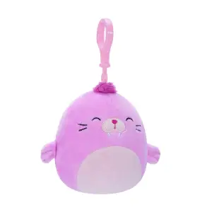 Мягкая игрушка на клипсе SQUISHMALLOWS – МОРЖ ПЭПЭ (9 cm) (SQCP00150)