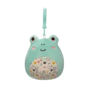 М'яка іграшка на кліпсі SQUISHMALLOWS - ЖАБКА ФРІД (9 cm) (SQCP00179)