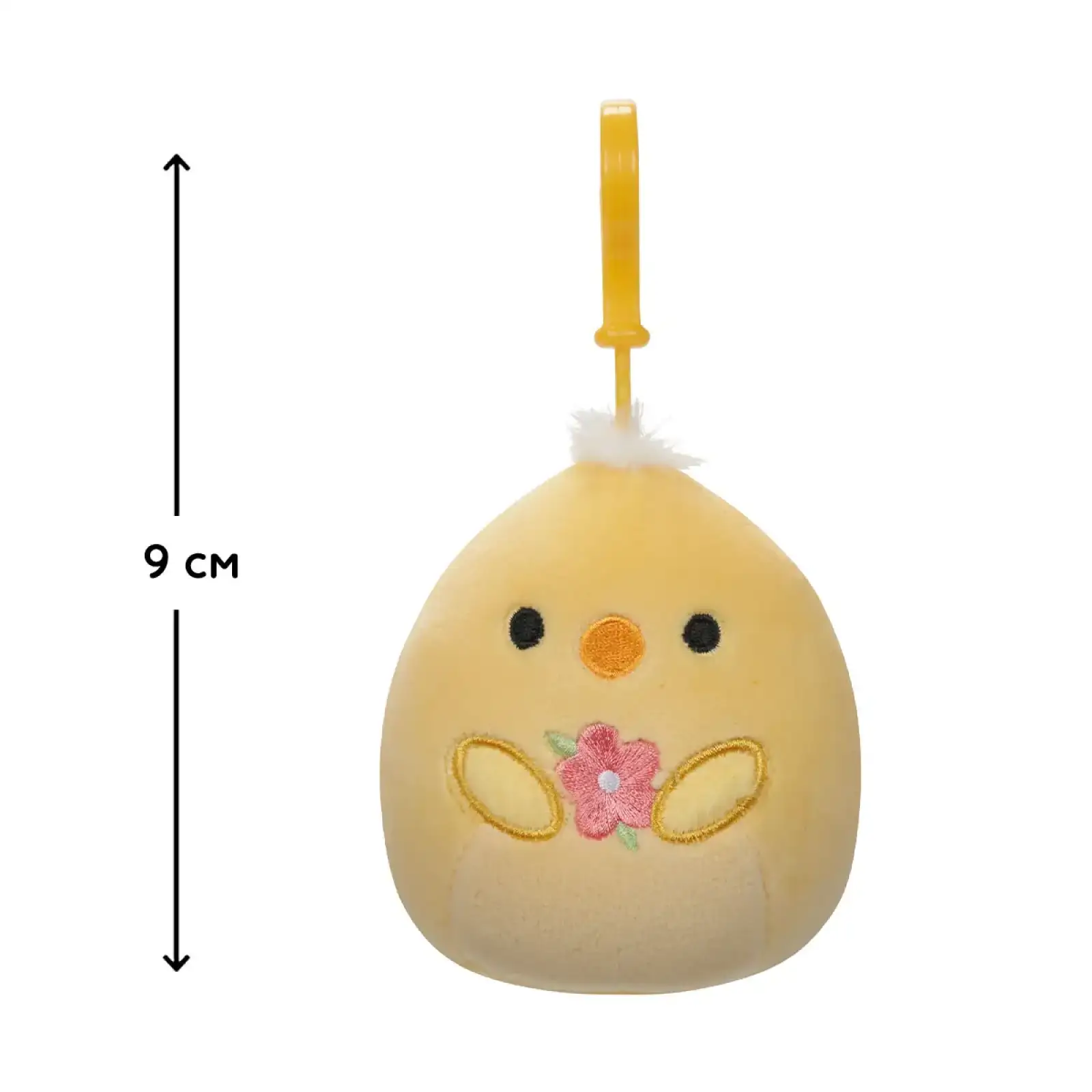 М'яка іграшка на кліпсі SQUISHMALLOWS - ПТАШЕНЯ ТРІСТОН (9 cm) (SQCP00182)