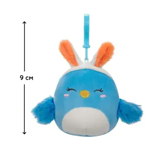 М'яка іграшка на кліпсі SQUISHMALLOWS - ПТАШКА БЕБЕ (9 cm) (SQCP00183)