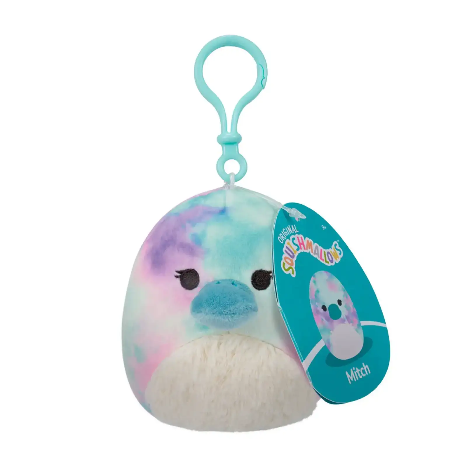 М'яка іграшка на кліпсі SQUISHMALLOWS – КАЧКОДЗЬОБ БРІНДАЛ (9 cm) (SQCP00215)