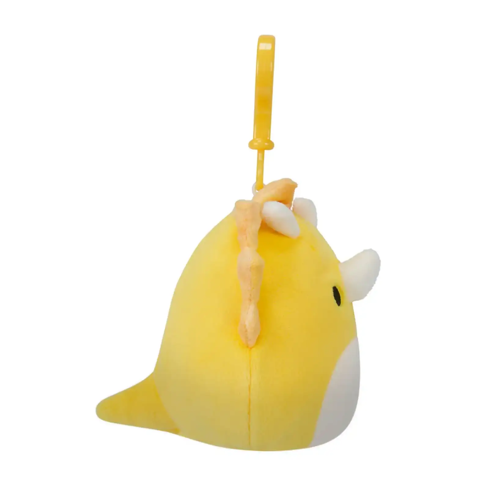 Мягкая игрушка на клипсе SQUISHMALLOWS – ТРИЦЕРАТОПС (9 cm) (SQCP00216)