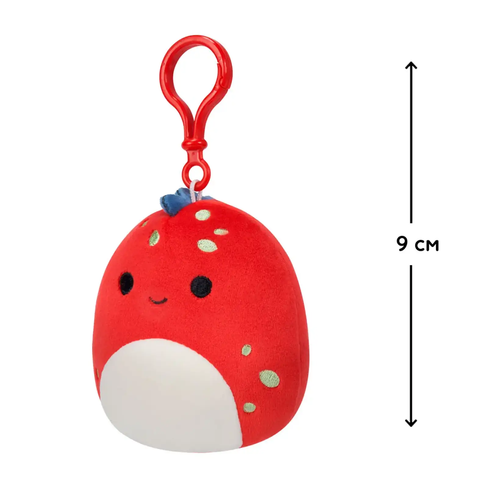 М'яка іграшка на кліпсі SQUISHMALLOWS – ДІНО ДОЛАН (9 cm) (SQCP00218)