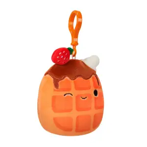 Мягкая игрушка на клипсе SQUISHMALLOWS – ВАФЕЛЬКА ВИВЕР (9 cm) (SQCP00219)