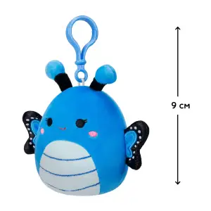 М'яка іграшка на кліпсі SQUISHMALLOWS – МЕТЕЛИК ВЕЙВЕРЛІ (9 cm) (SQCP00220)