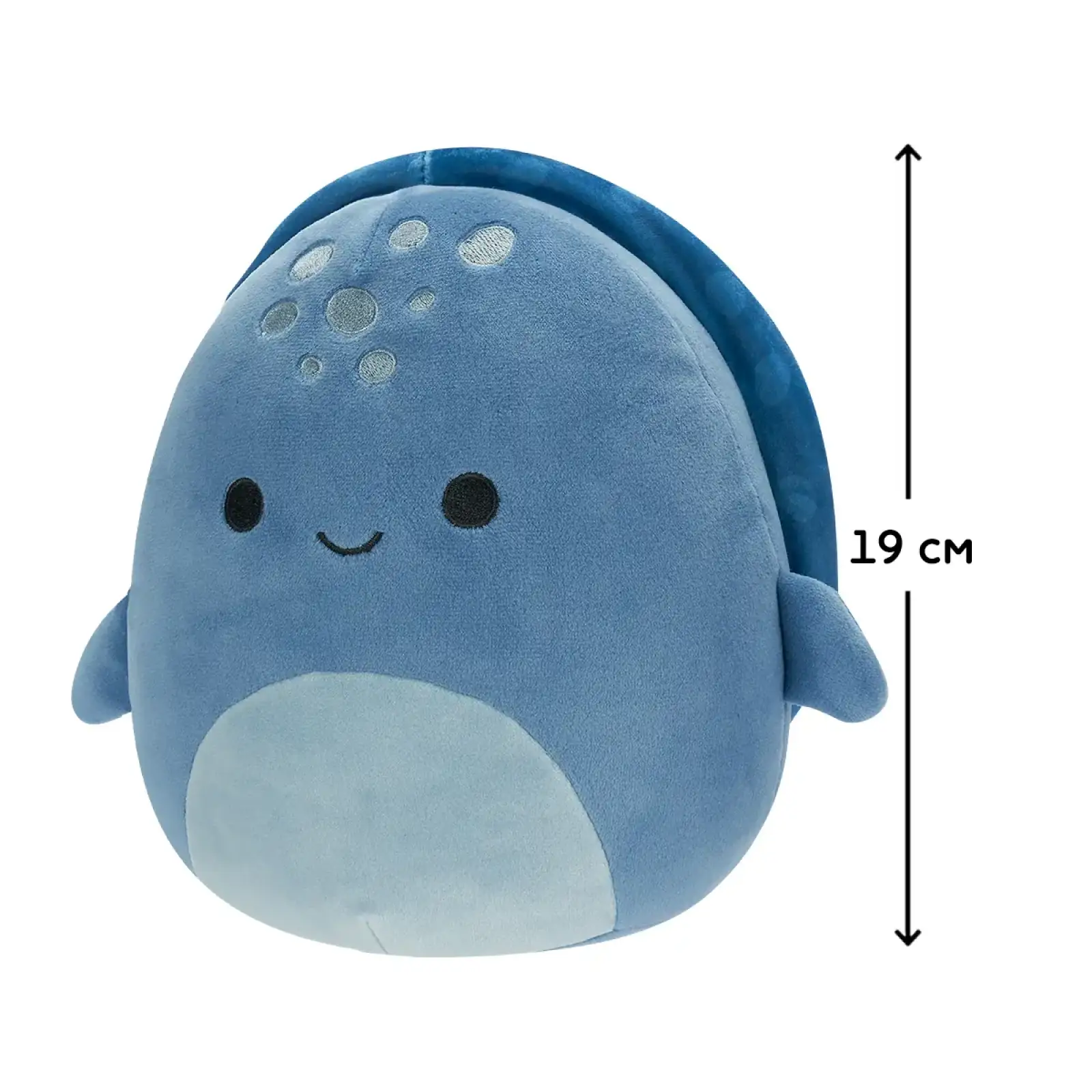 М'яка іграшка SQUISHMALLOWS – ЧЕРЕПАХА ТРУМЕН (19 cm) (SQCR04118)