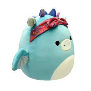 М'яка іграшка SQUISHMALLOWS – ДРАКОН У БАНДАНІ (19 cm) (SQCR04125)