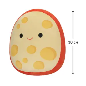 Мягкая игрушка SQUISHMALLOWS – СЫР МАННОН (30 cm) (SQCR04153)