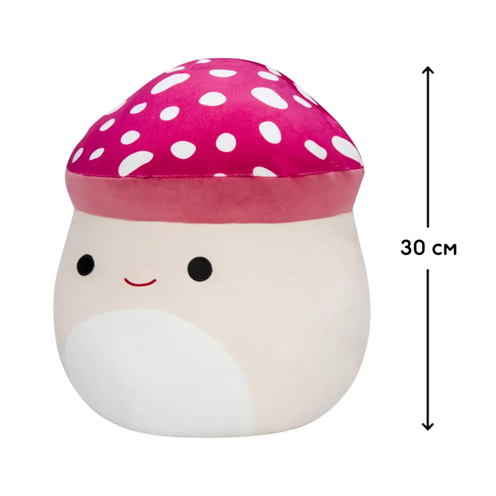 М'яка іграшка SQUISHMALLOWS – ГРИБ МАЛЬКОЛЬМ (30 cm) (SQCR04168)
