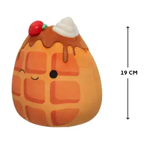 М'яка іграшка SQUISHMALLOWS – ВАФЕЛЬКА ВІВЕР (19 cm) (SQCR05376)