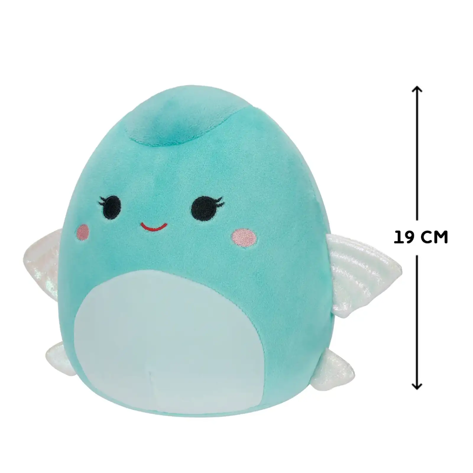 М'яка іграшка SQUISHMALLOWS – РИБКА БЕТТ (19 cm) (SQCR05387)