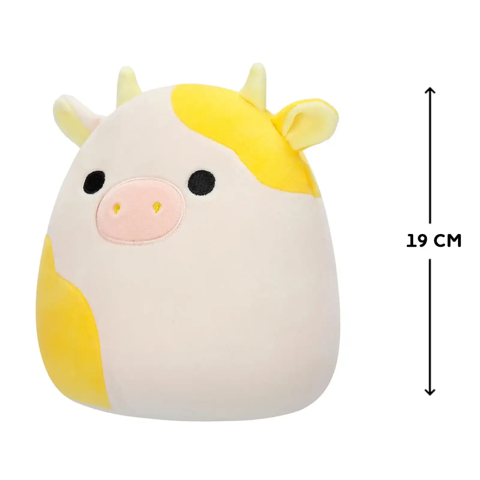 М'яка іграшка SQUISHMALLOWS – КОРІВКА БОДІ (19 cm) (SQCR05402)