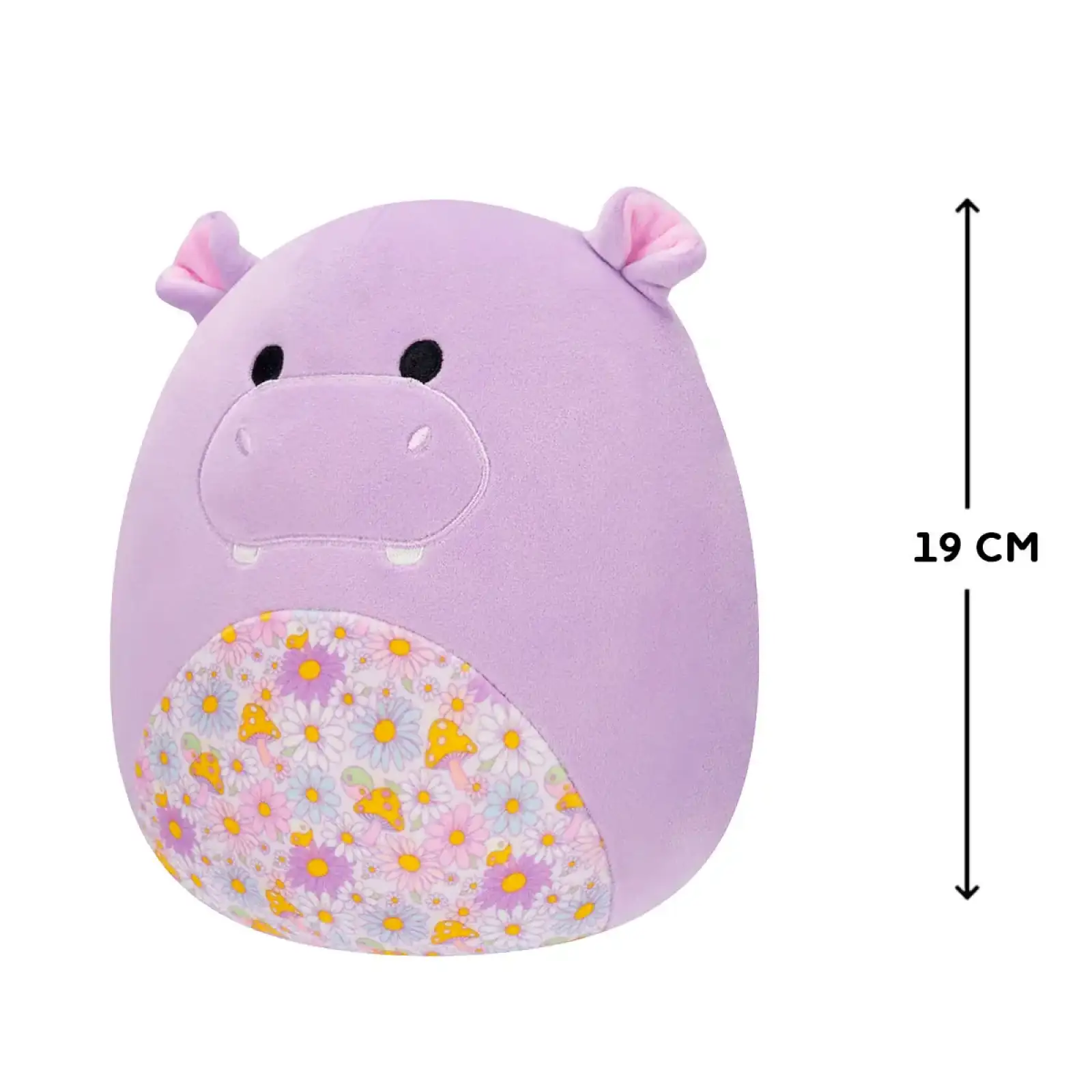 М'яка іграшка SQUISHMALLOWS – БЕГЕМОТ ХАННА (19 cm.) (SQCR05409)