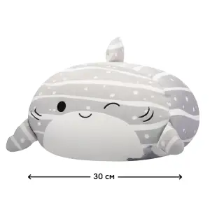 М'яка іграшка SQUISHMALLOWS – КИТОВА АКУЛА САЧІ (30 cm) (SQCR06550)