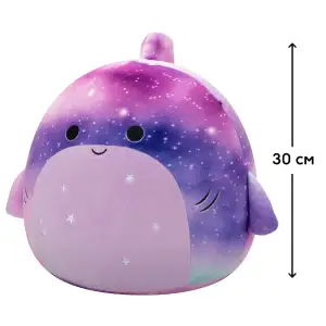 М'яка іграшка SQUISHMALLOWS – АКУЛА АЛІЯ (30 cm) (SQCR06574)