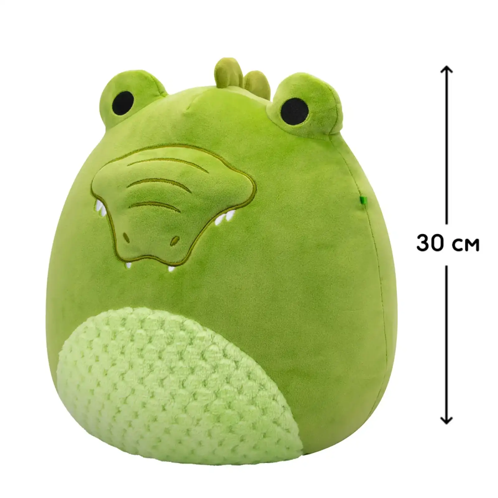 М'яка іграшка SQUISHMALLOWS – АЛІГАТОР МОУП (30 cm) (SQCR06575)