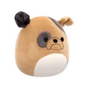 М'яка іграшка SQUISHMALLOWS – БУЛЬДОГ ЛОФЕР (19 cm) (SQCR06596)