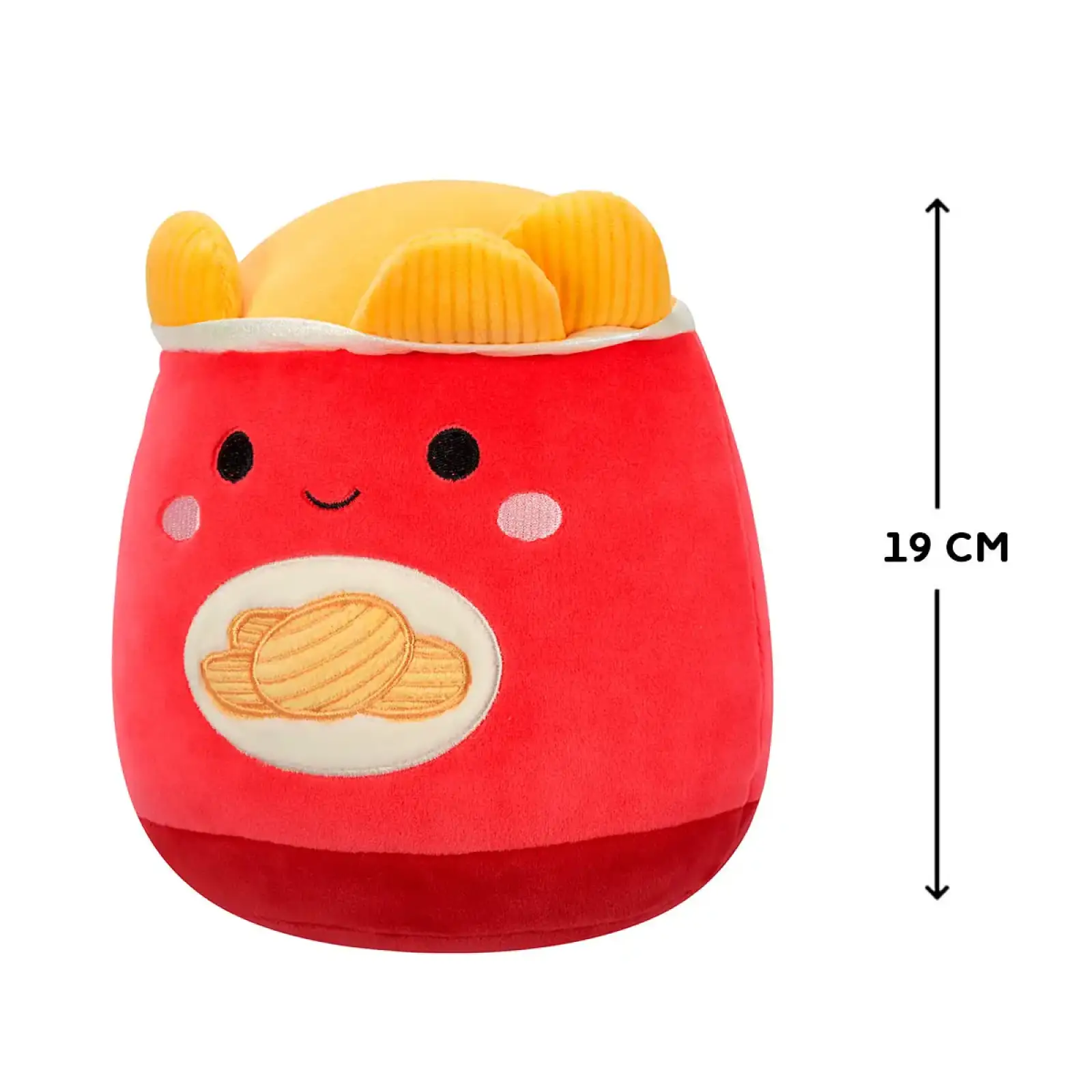 Мягкая игрушка SQUISHMALLOWS – КАРТОФЕЛЬНЫЕ ЧИПСЫ ЭНСЕЛ (19 cm) (SQCR06616)