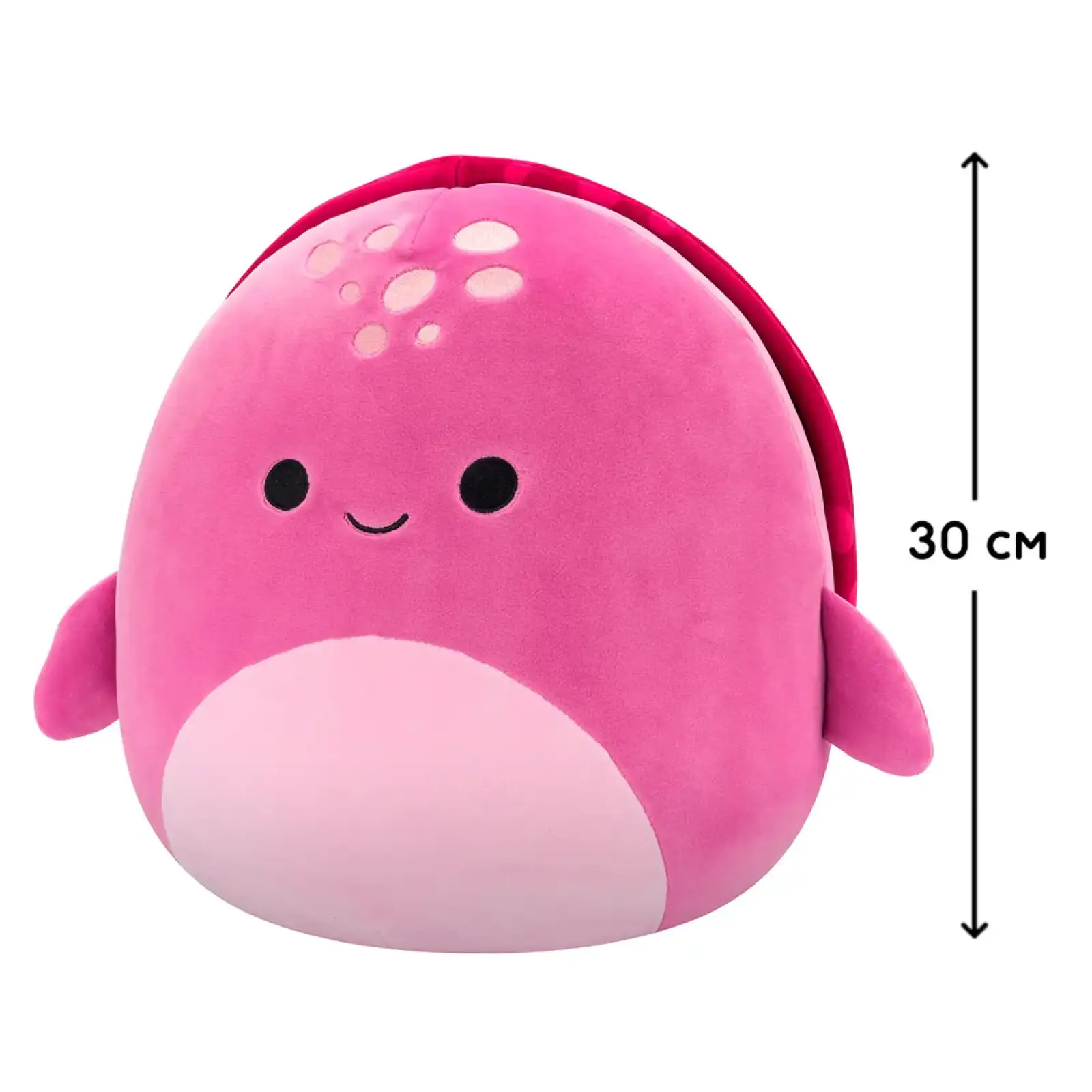 М'яка іграшка SQUISHMALLOWS – ЧЕРЕПАХА ТУДОР (30 cm) (SQCR06621)