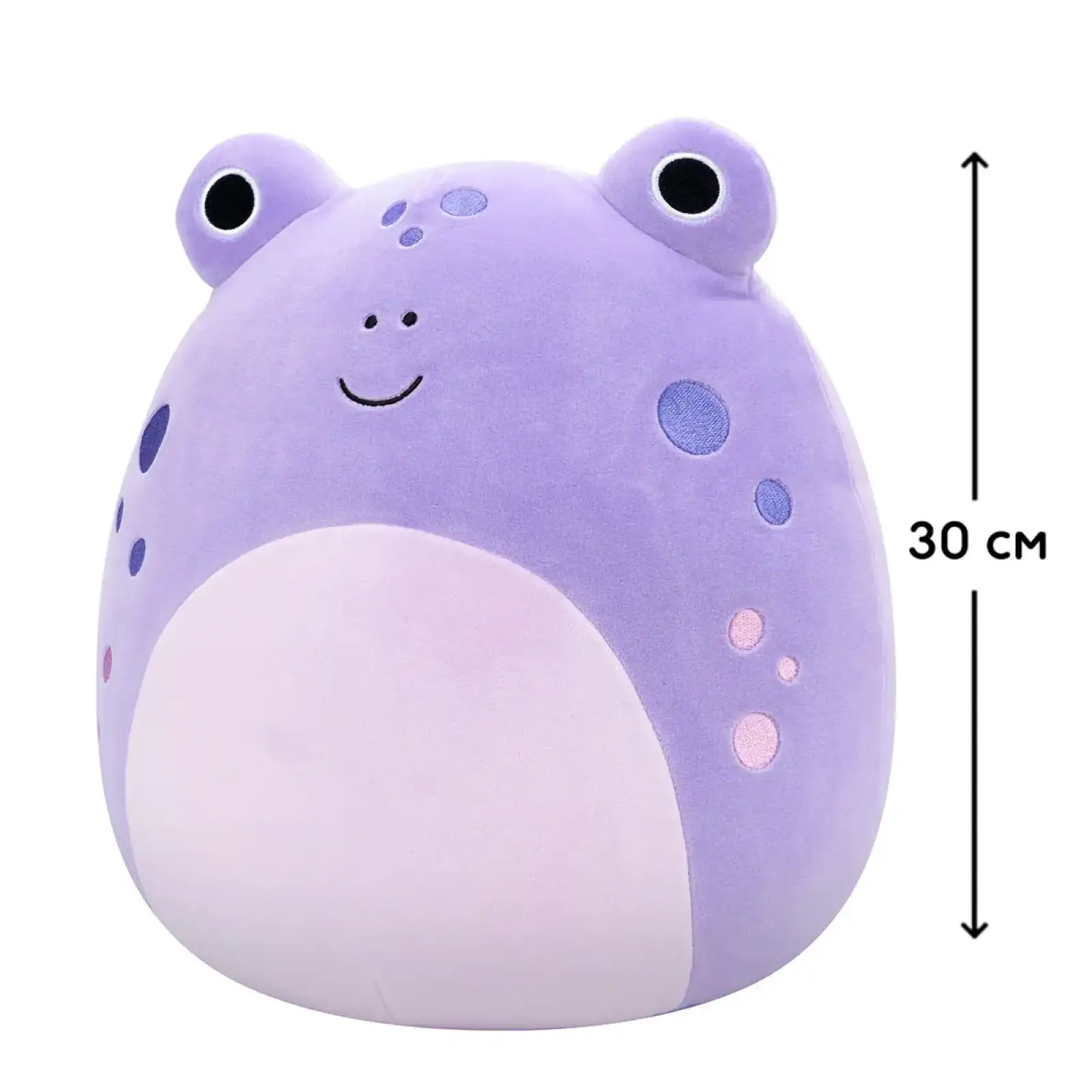М'яка іграшка SQUISHMALLOWS – ЖАБКА НАОМІ (30 cm) (SQCR06625)
