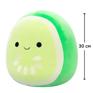 М'яка іграшка SQUISHMALLOWS – ОГІРОК КАРМАЙКЛ (30 cm) (SQCR06626)