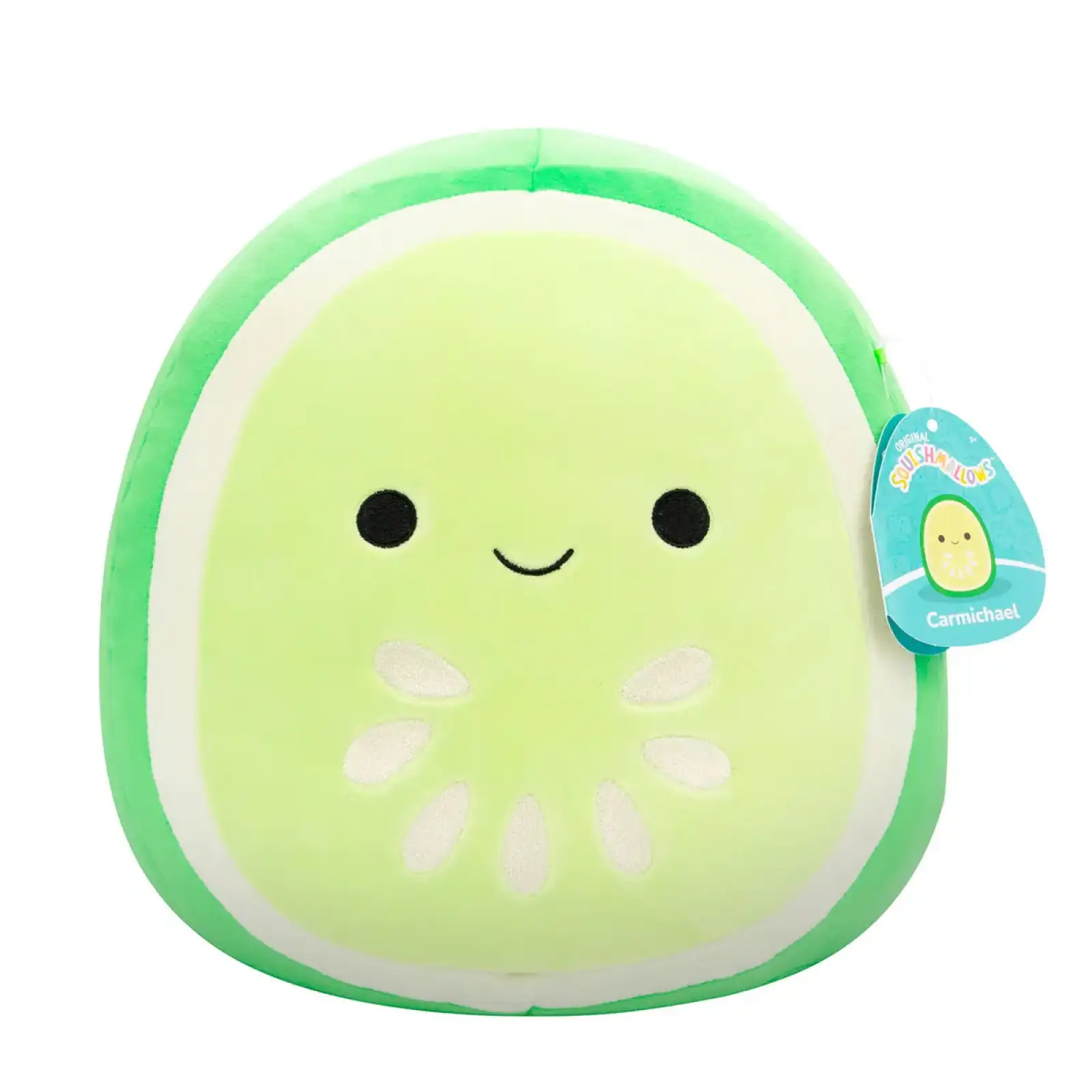 М'яка іграшка SQUISHMALLOWS – ОГІРОК КАРМАЙКЛ (30 cm) (SQCR06626)