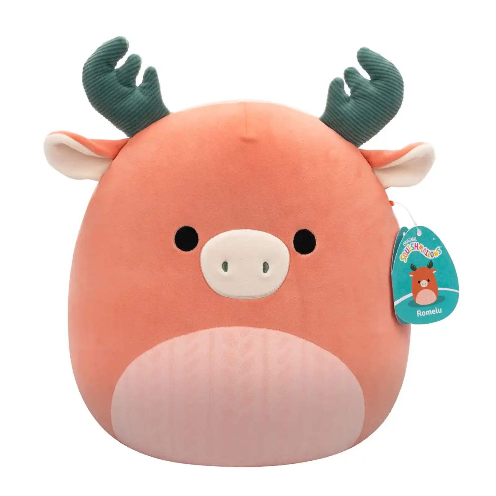 М'яка іграшка SQUISHMALLOWS – ЛОСЬ РОМЕЛУ (30 cm) (SQCR06686)
