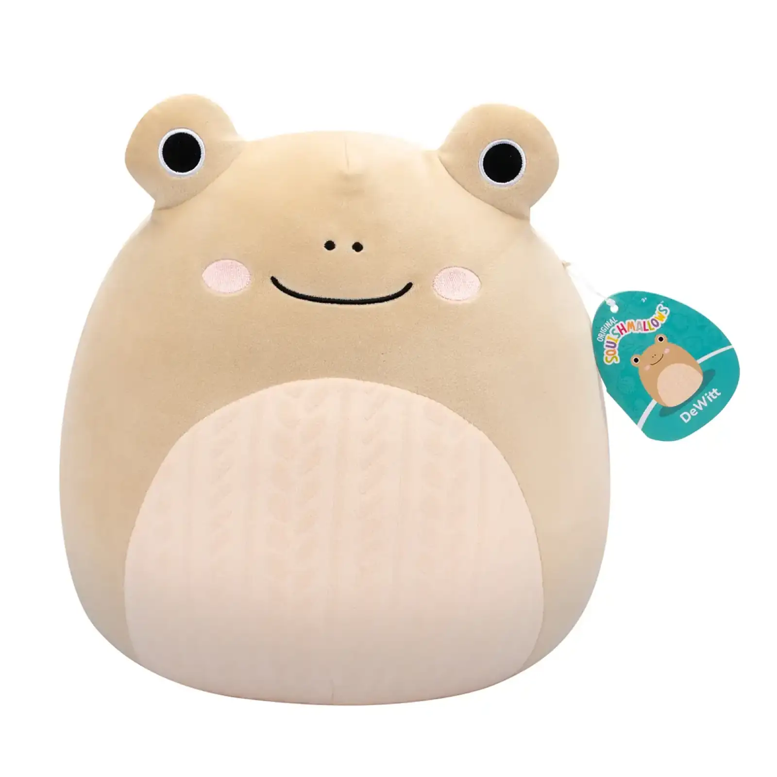 М'яка іграшка SQUISHMALLOWS – ЖАБКА ДЕ ВІТТ (30 cm) (SQCR06687)