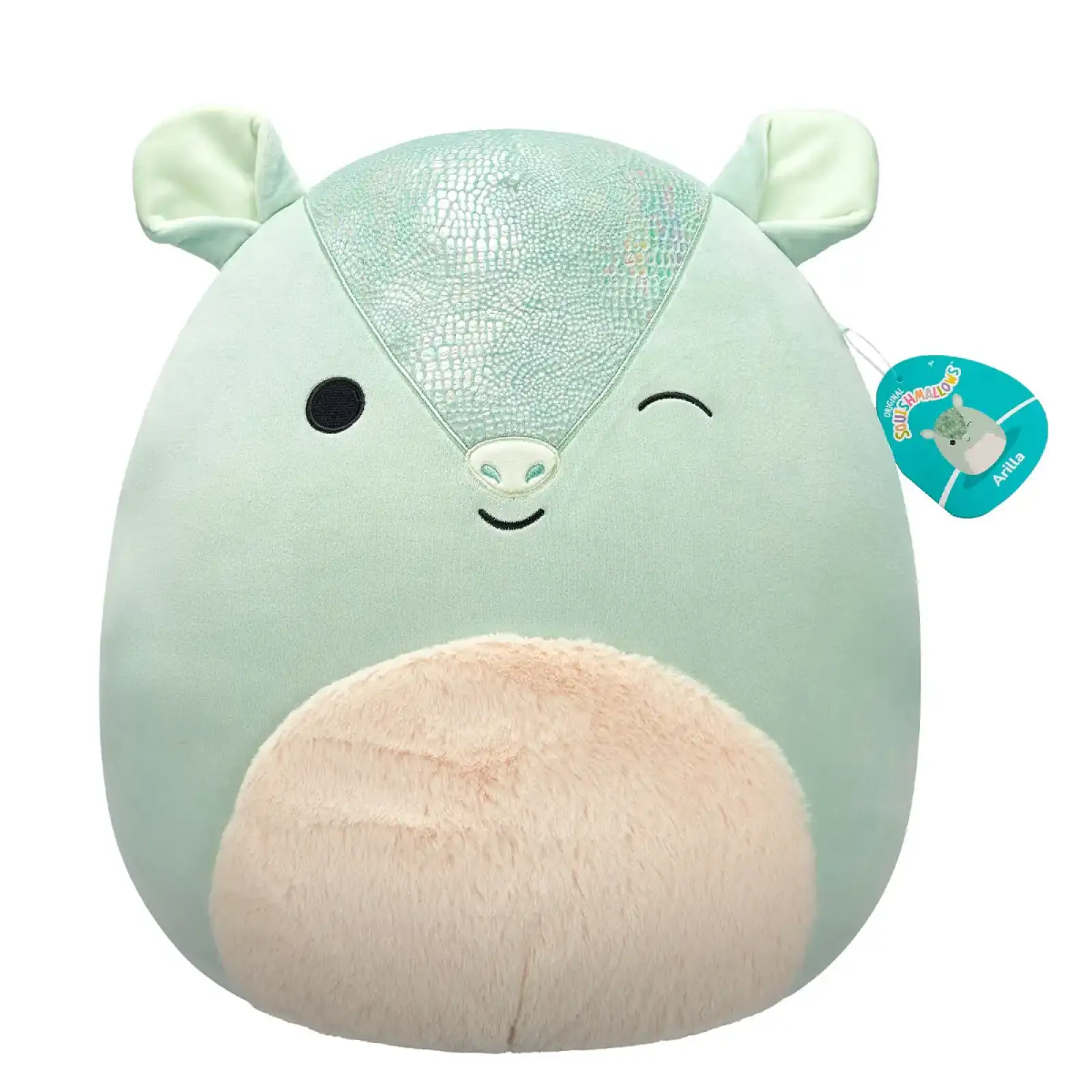 М'яка іграшка SQUISHMALLOWS – БРОНЕНОСЕЦЬ АРІЛЛА (40 cm) (SQCR07048)