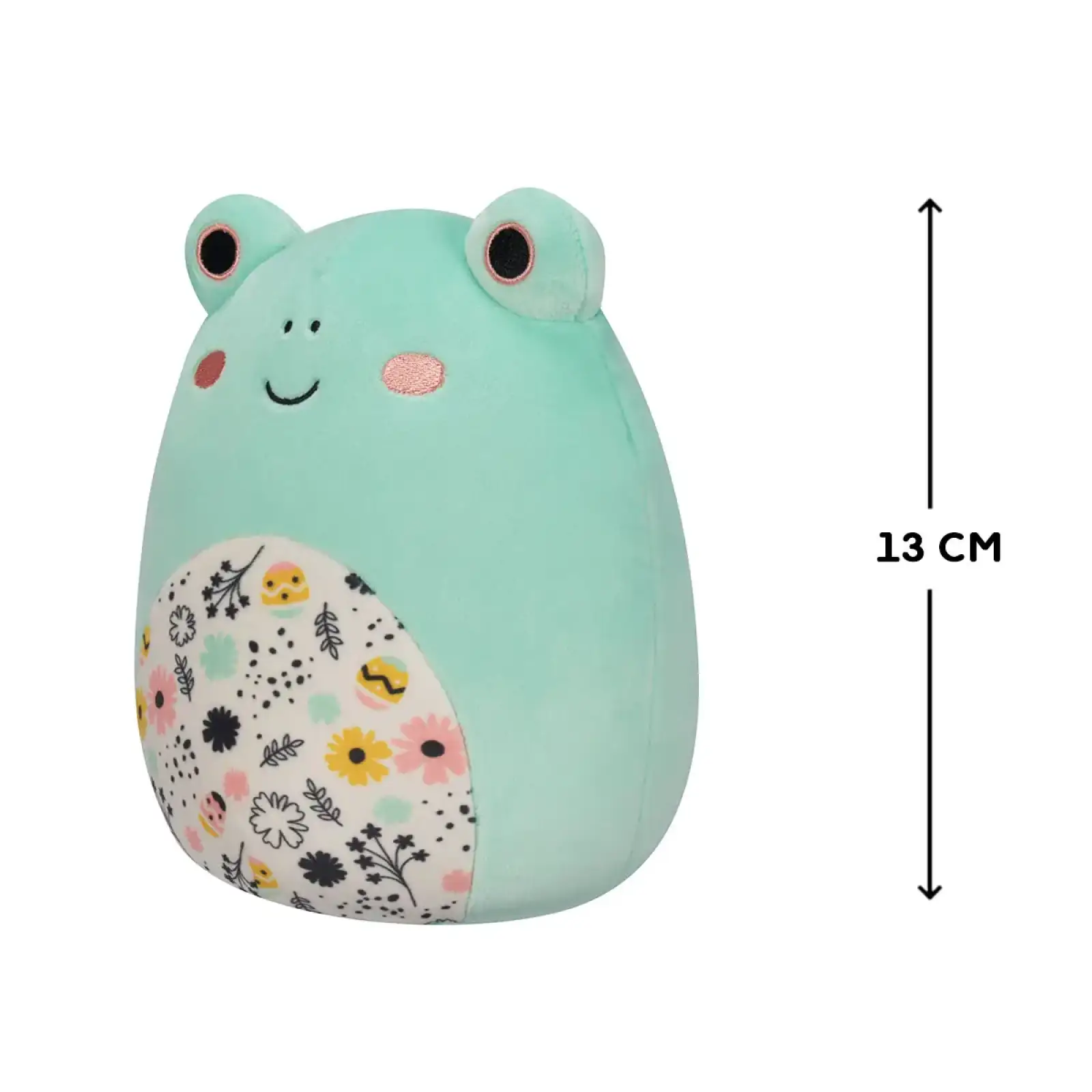 Мягкая игрушка SQUISHMALLOWS - ЛЯГУШКА ФРИД (13 cm) (SQER00818)