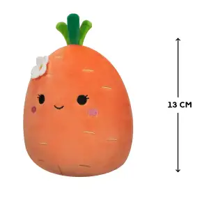М'яка іграшка SQUISHMALLOWS - МОРКВИНКА КАРОЛІНА (13 cm) (SQER00909)