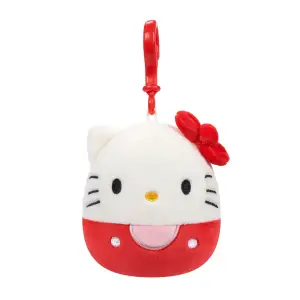 М'яка іграшка на кліпсі SQUISHMALLOWS серії "Хелоу Кітті" - ХЕЛОУ КІТТІ (9 cm) (SQSN00270)