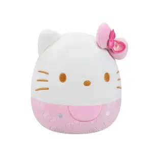 М'яка іграшка SQUISHMALLOWS – ХЕЛОУ КІТТІ У РОЖЕВОМУ (20 cm) (SQSN00497)