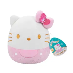 М'яка іграшка SQUISHMALLOWS – ХЕЛОУ КІТТІ У РОЖЕВОМУ (20 cm) (SQSN00497)