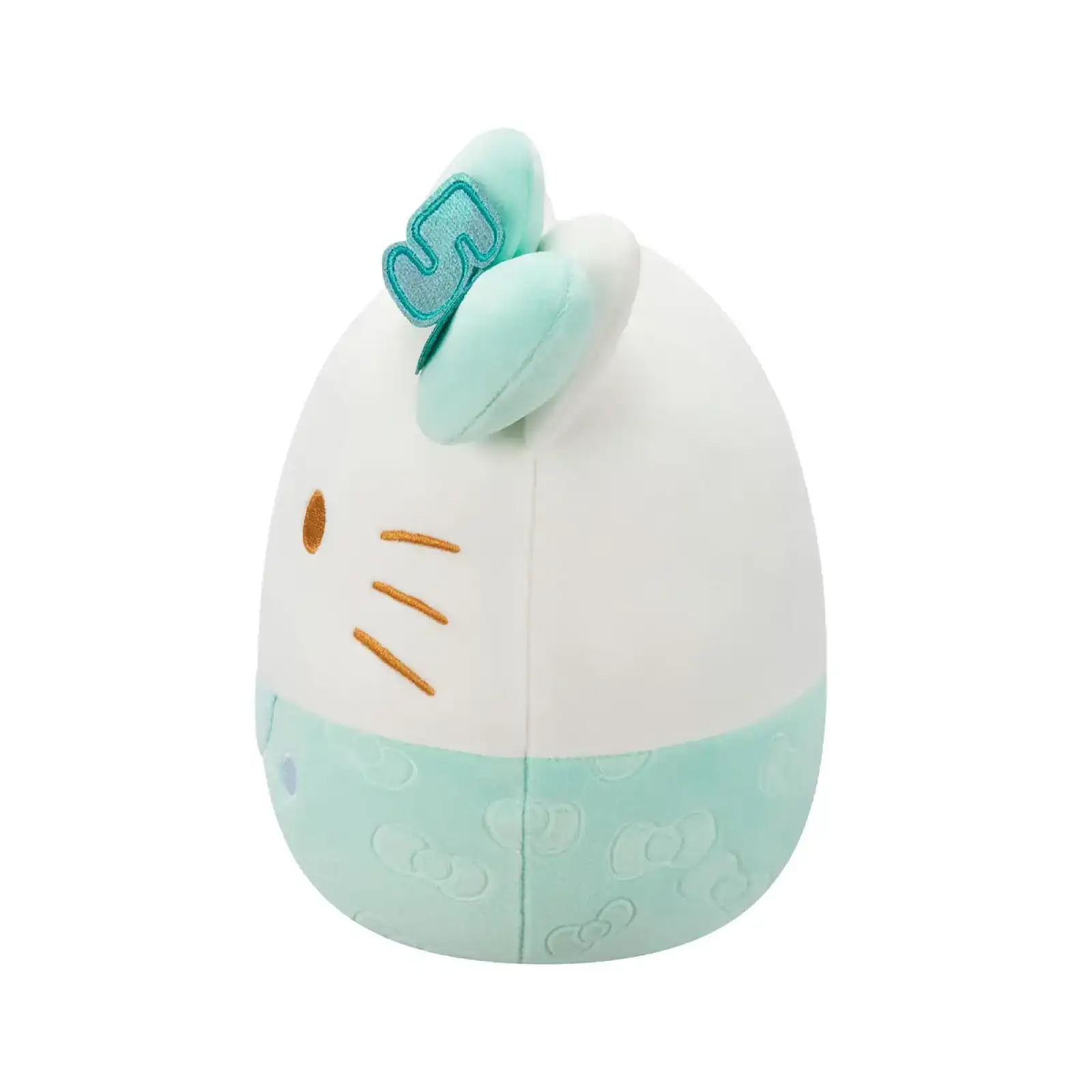 М'яка іграшка SQUISHMALLOWS – ХЕЛОУ КІТТІ У СМАРАГДОВОМУ (20 cm) (SQSN00498)