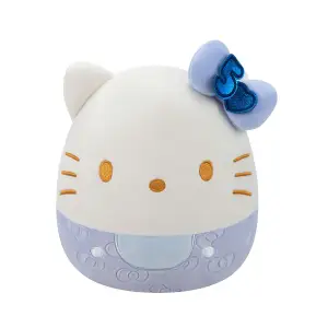 М'яка іграшка SQUISHMALLOWS – ХЕЛОУ КІТТІ У СИНЬОМУ (20 cm) (SQSN00500)