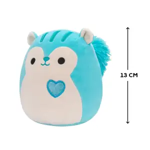М'яка іграшка SQUISHMALLOWS – БІЛКА САНТЬЯГО (13 cm) (SQVA00788)