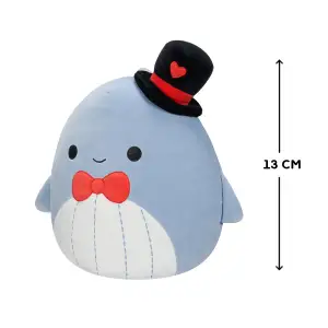 Мягкая игрушка SQUISHMALLOWS – СИНИЙ КИТ САМИР (13 cm) (SQVA00806)