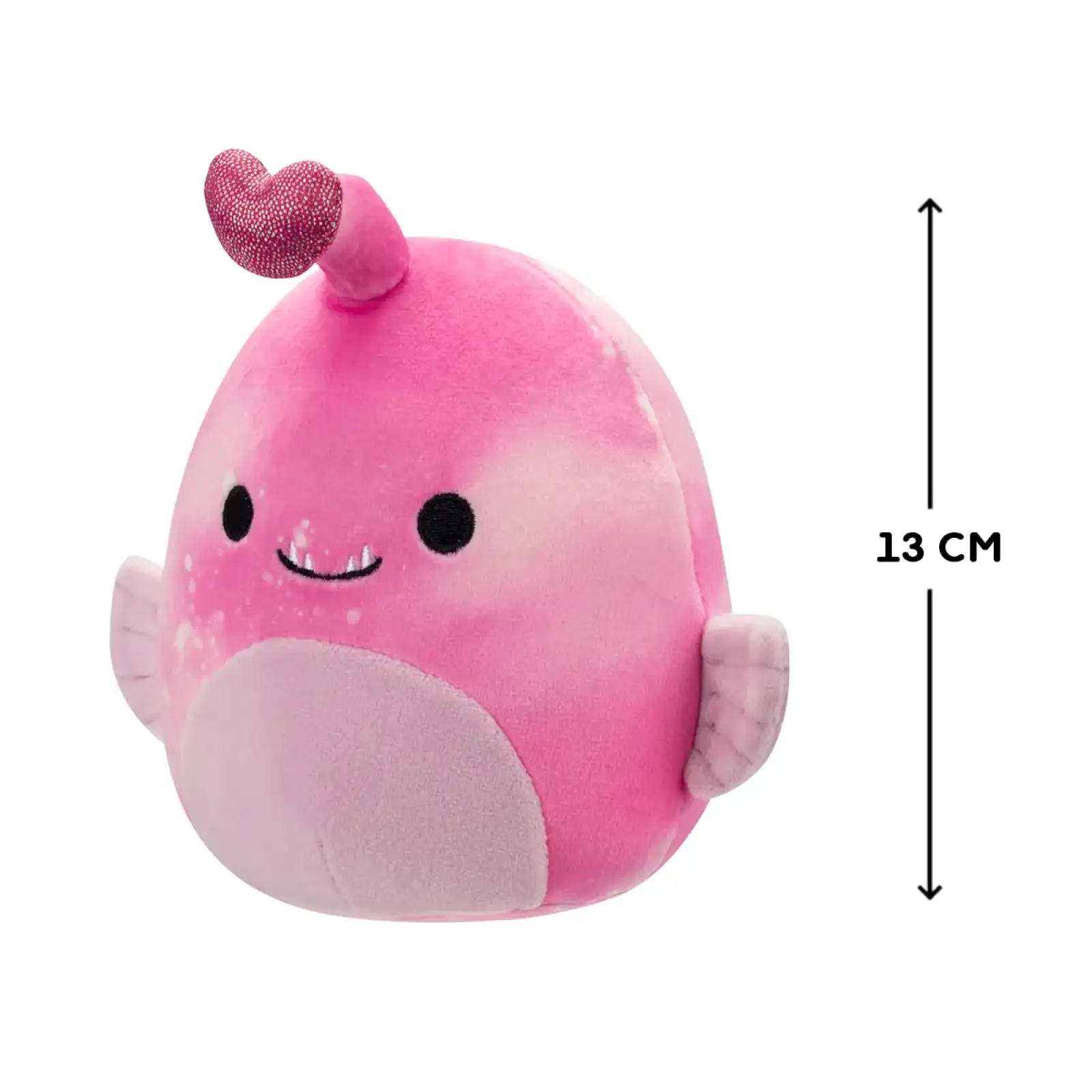 Мягкая игрушка SQUISHMALLOWS – РЫБА-УДИЛЬЩИК СИ (13 cm) (SQVA00807)