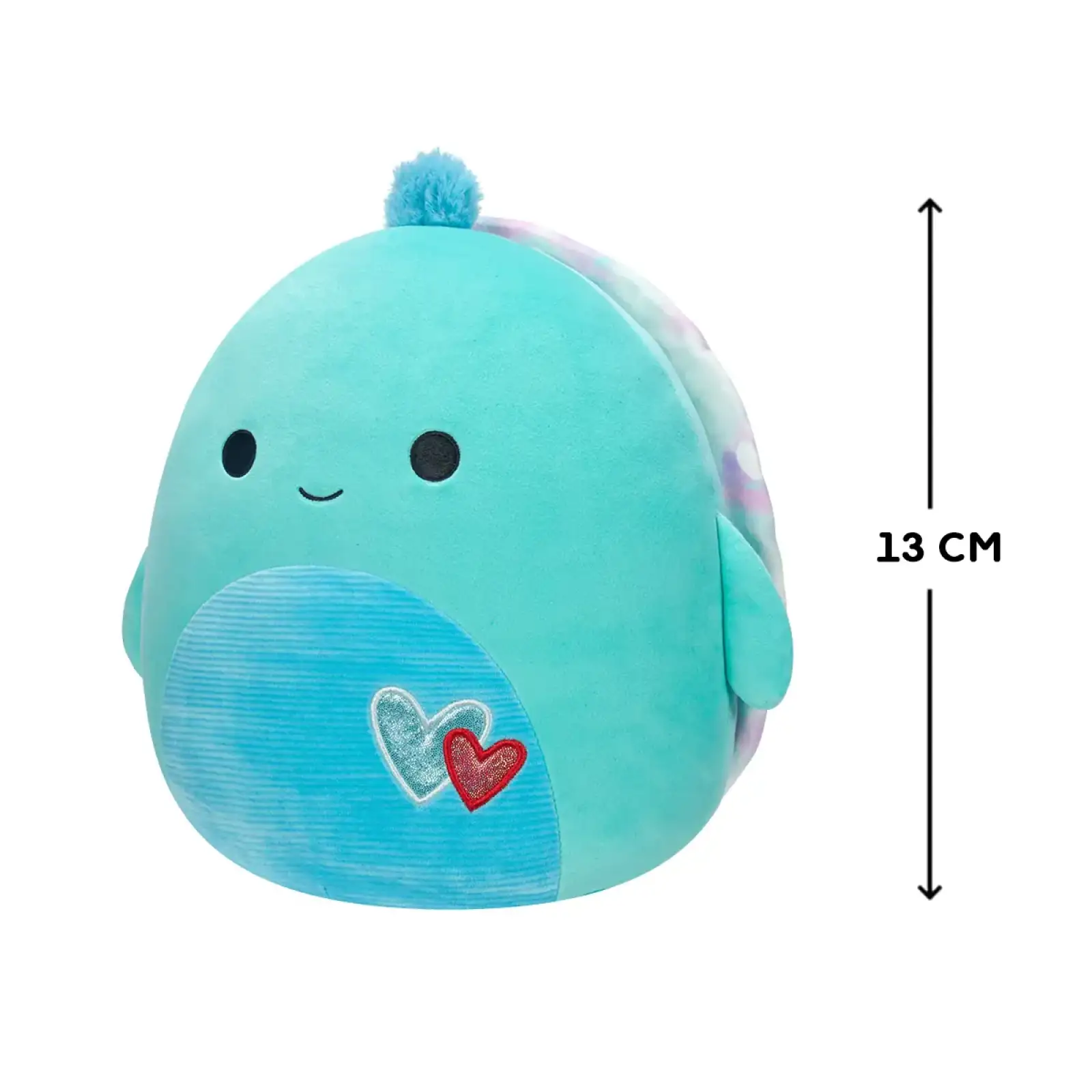 Мягкая игрушка SQUISHMALLOWS – ЧЕРЕПАХА КАСКАД (13 cm) (SQVA00808)